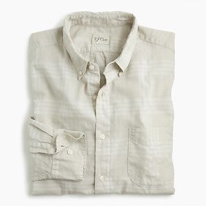 New J Crew Overdyed Plaid Shirt Button Down